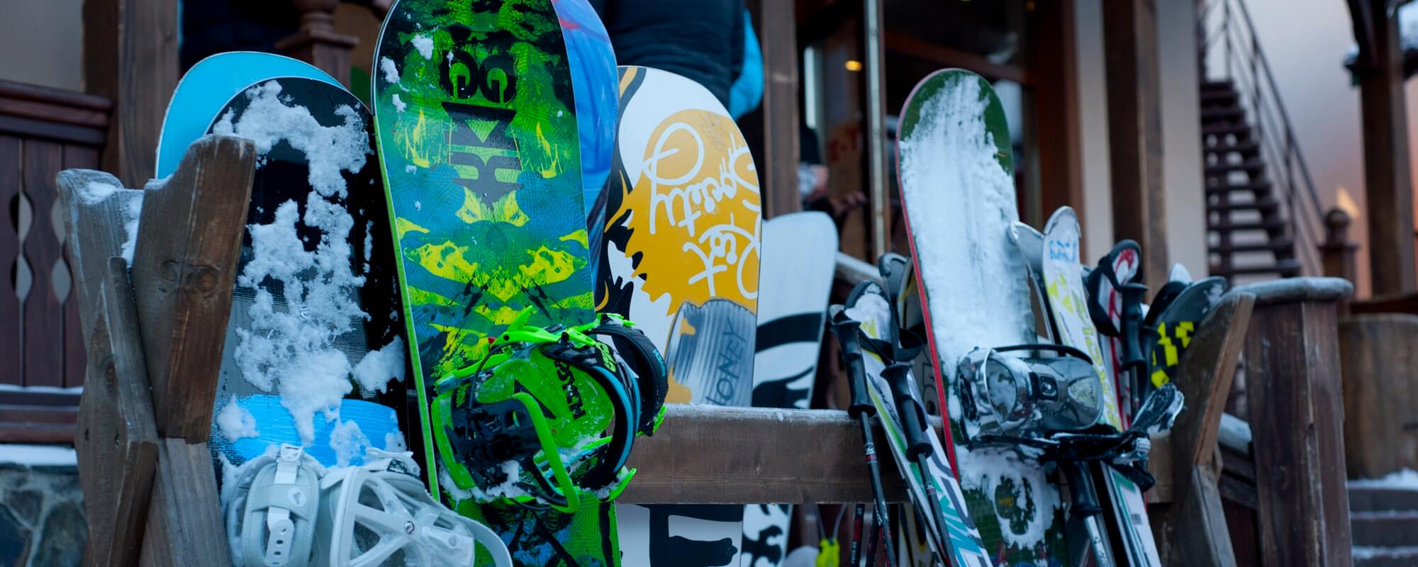 ski's en snowboards