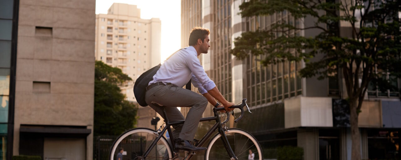 fietsen naar werk